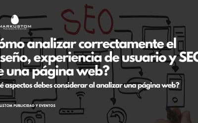 Cómo analizar correctamente el diseño, experiencia de usuario y SEO de una página web.